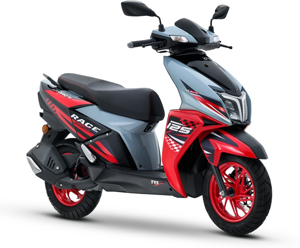TVS NTORQ 125 Race Edition Booking for Ex-Showroom Price (Inferno red)