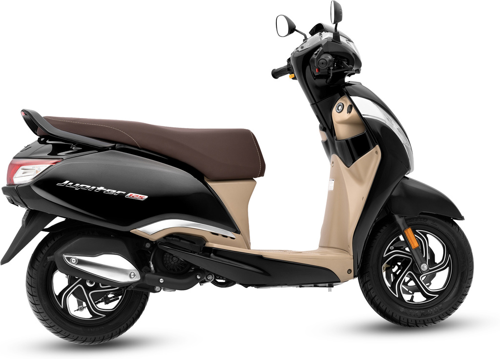 TVS JUPITER 125 Disc Booking for Ex-Showroom Price (Sparkling Black)