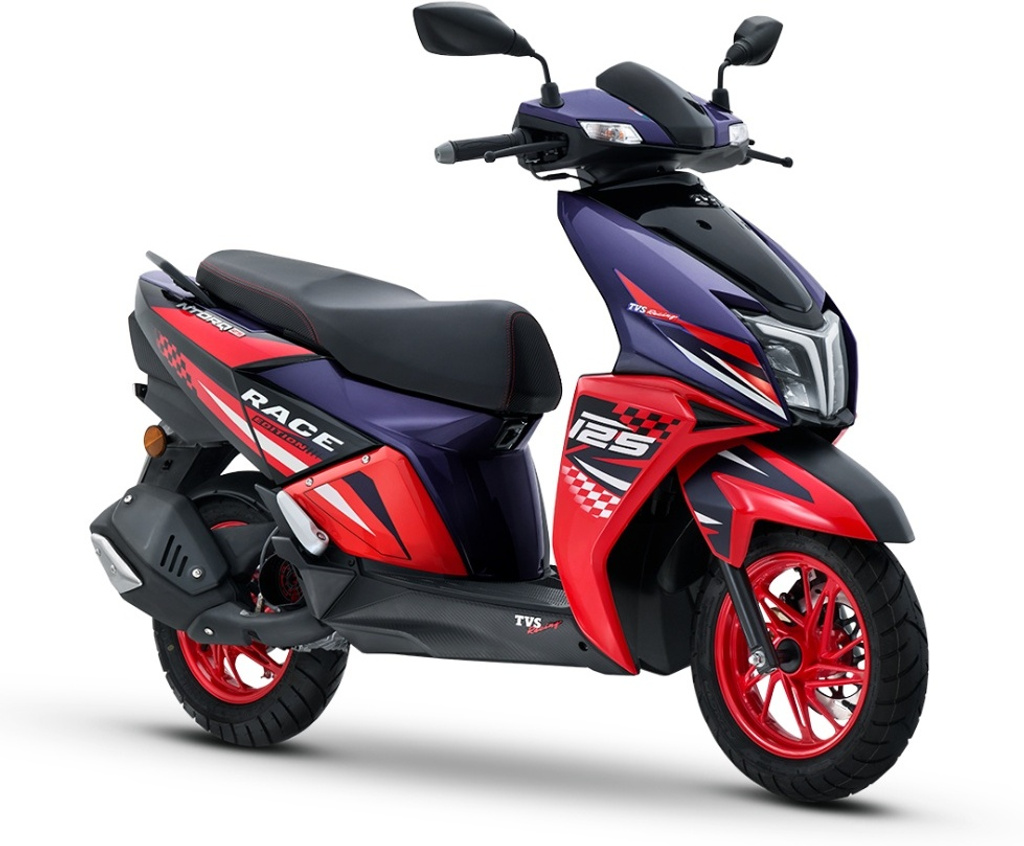TVS NTORQ 125 Race Edition Booking for Ex-Showroom Price (Drift Blue)