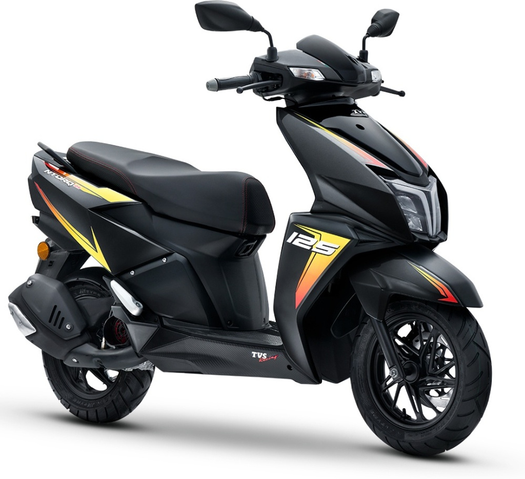 TVS NTORQ 125 Disc Booking for Ex-Showroom Price (Midnight Black)