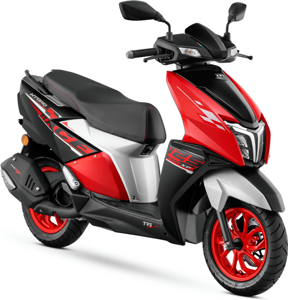 TVS NTORQ 125 Race XP Booking for Ex-Showroom Price (Race Red)
