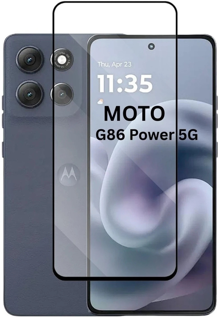 kwine case edge tempered glass moto g86 power 5g
