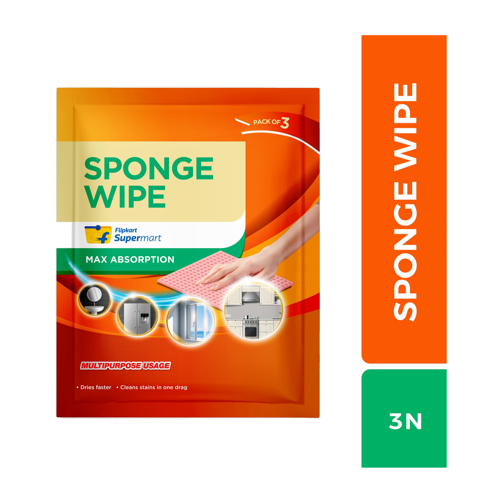 Flipkart Supermart Sponge Wipe