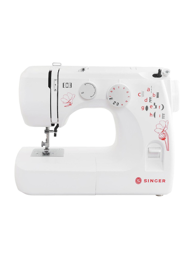 FM 1310 Electric Sewing Machine 8 built-in stitches 803 SPM 2 Warranty White