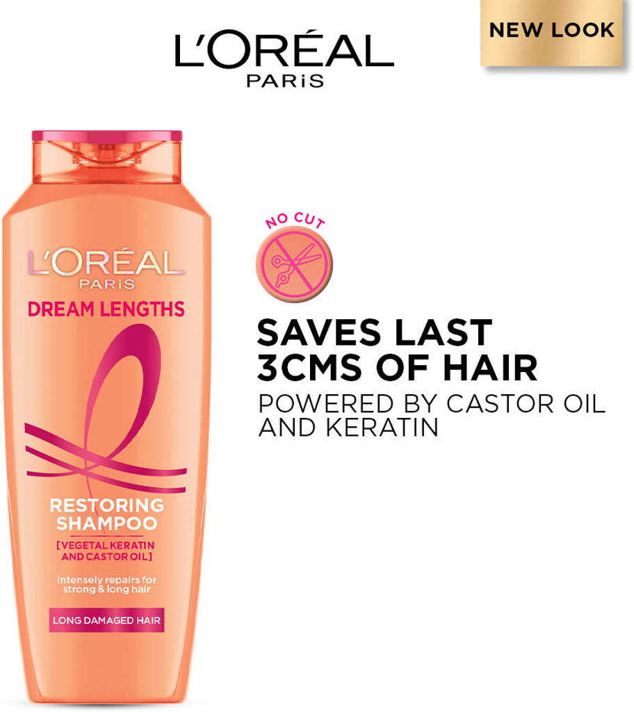 Dream Lengths Shampoo | With Vegetal Keratin And Castor Oil (340 ml)