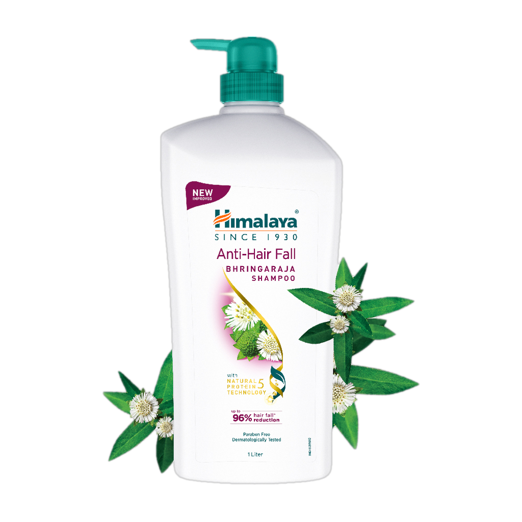 himalaya anti hair fall bhringaraja shampoo 1l 80ml free