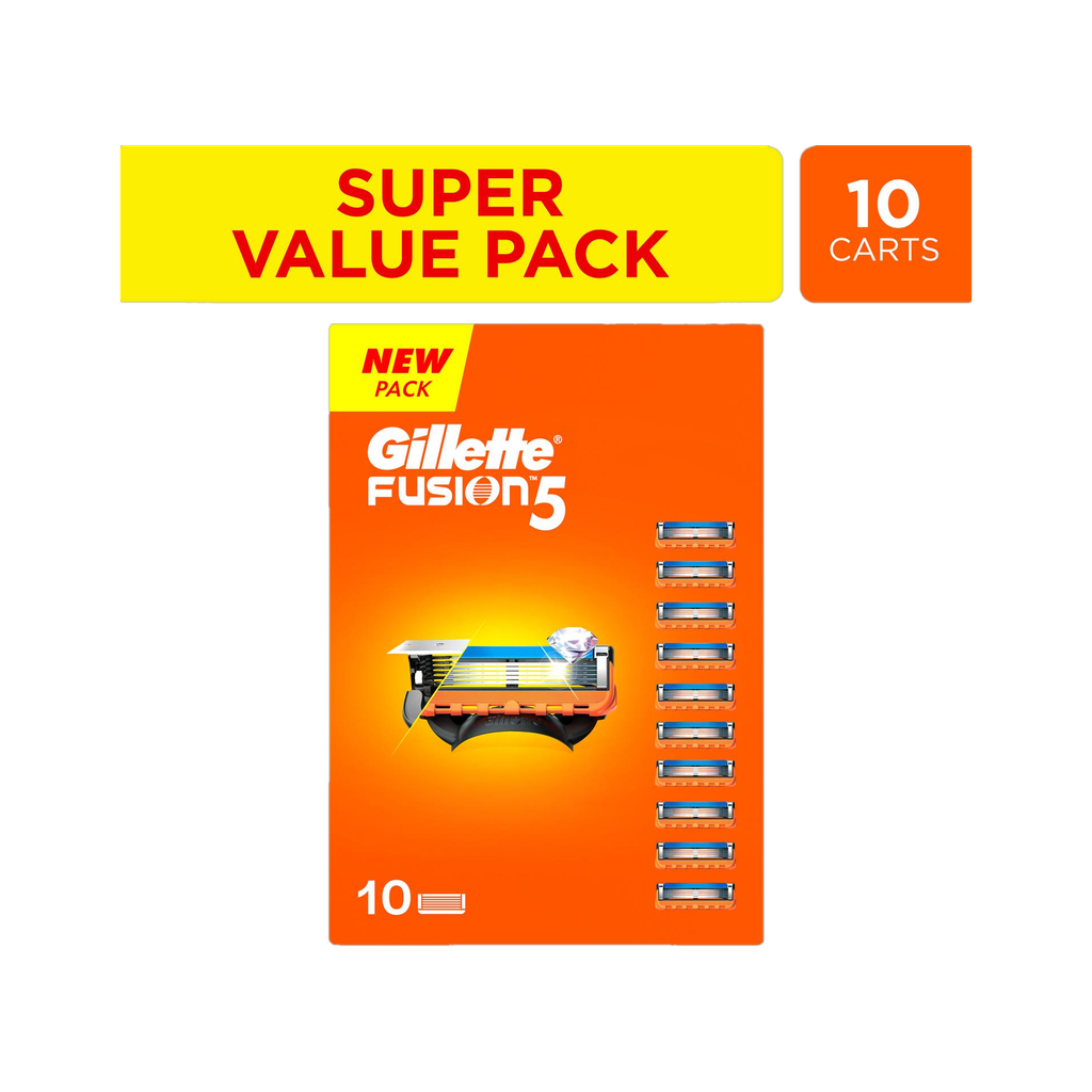 Gillette Fusion 5 Manual Shaving Blades for men