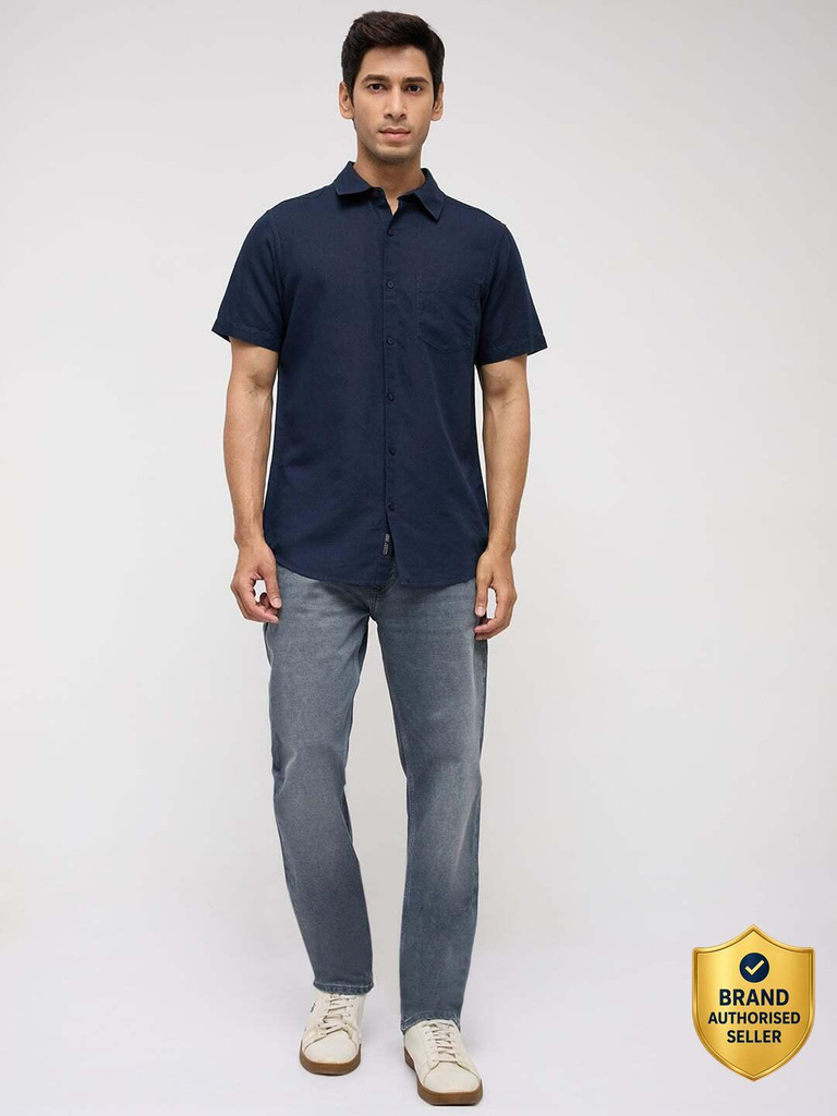 Spykar Relaxed Fit Men Grey Jeans