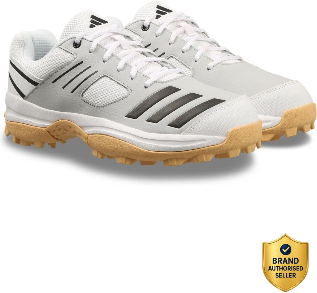 CRIHASE 2.0 Cricket Shoes For Men (White , 6)