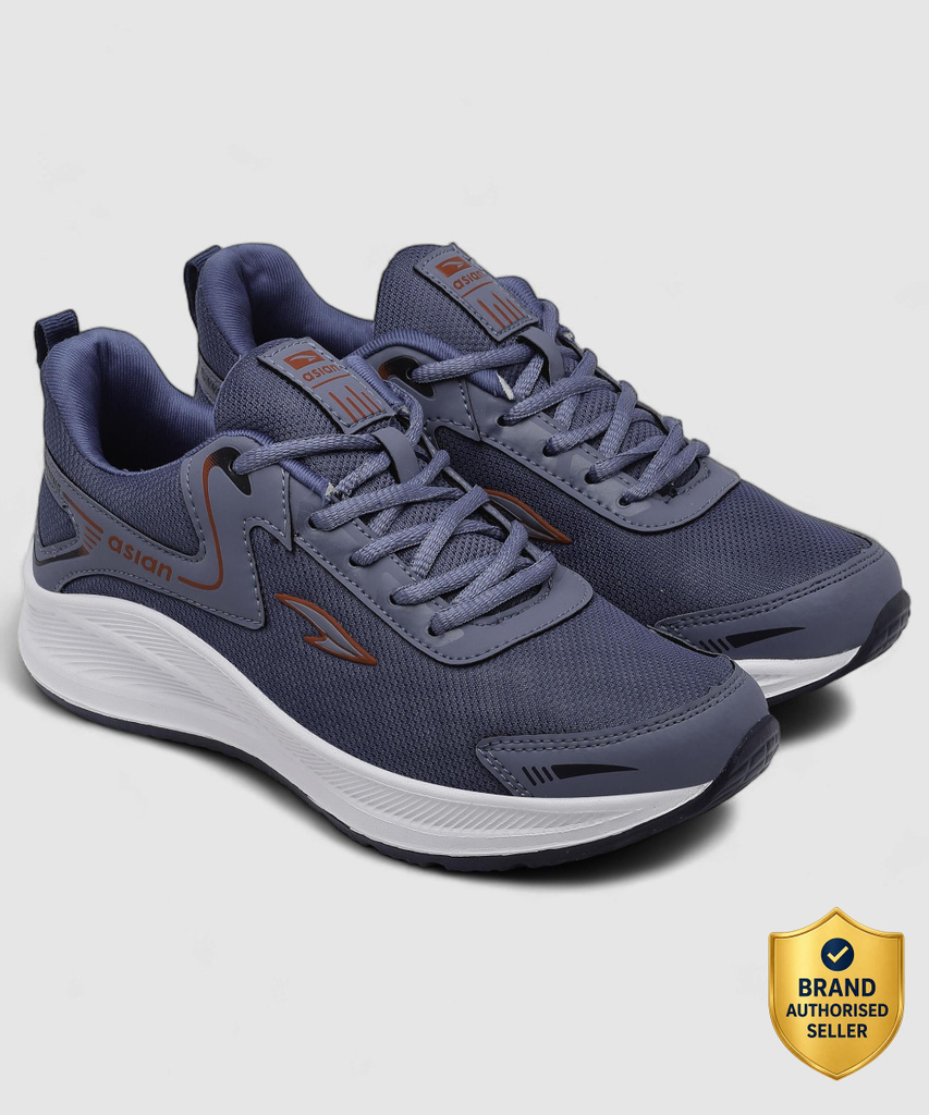 asian Nexon-05 Slate Blue Gym,Sports,Casual,Stylisg With Extra Comfort Running Shoes For Men