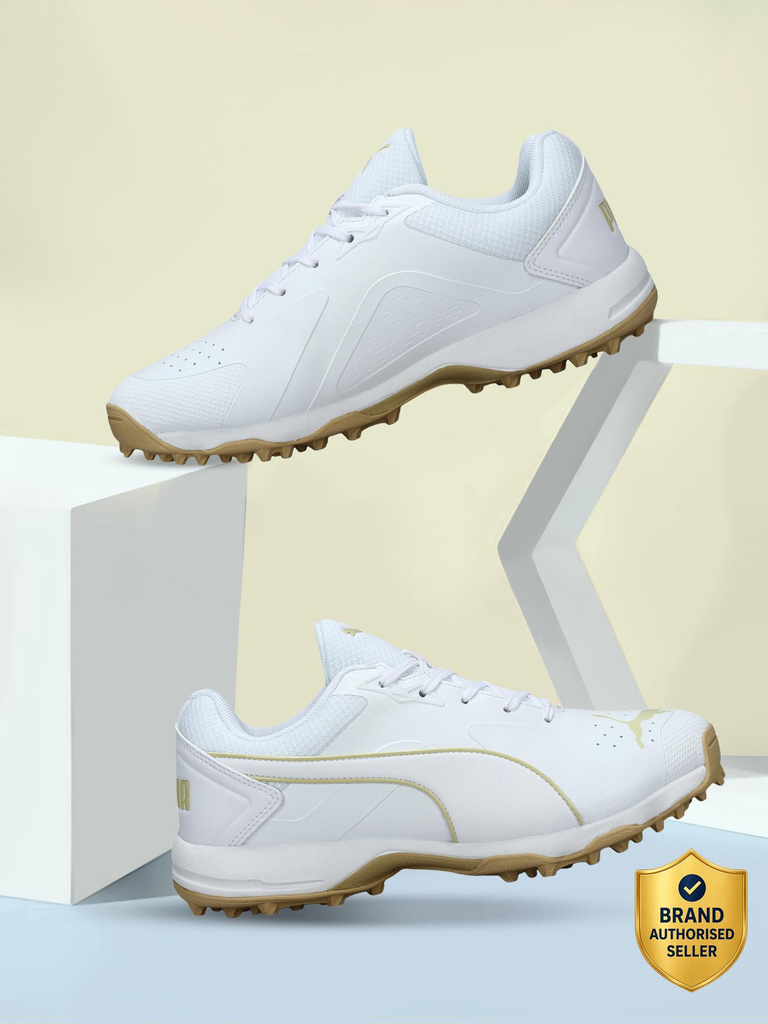 Cricket Ultra Cricket Shoes For Men (White , 8)