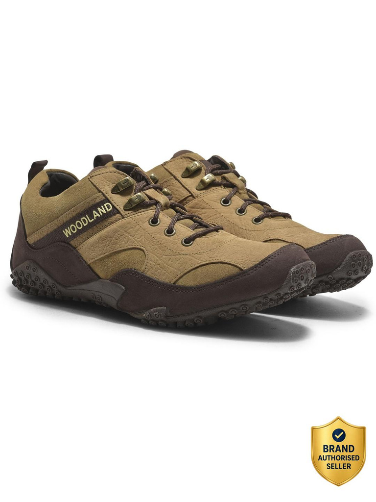 Lace Up Lightweight Breathable Comfortable Daily Use Casuals For Men (Camel , 8)