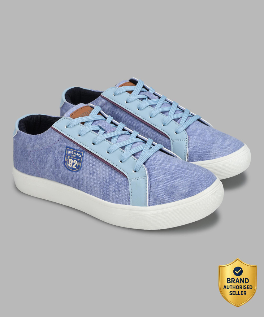 Lace Up Lightweight Breathable Comfortable Daily Use Casuals For Men (Blue , 8)
