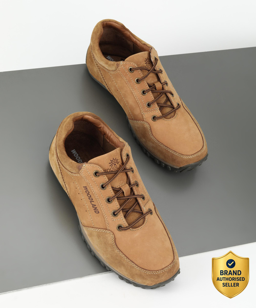 WOODLAND Lace Up Lightweight Breathable Comfortable Daily Use Casuals For Men