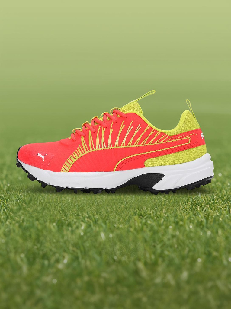 Cricket Square Cricket Shoes For Men (Red , 7)