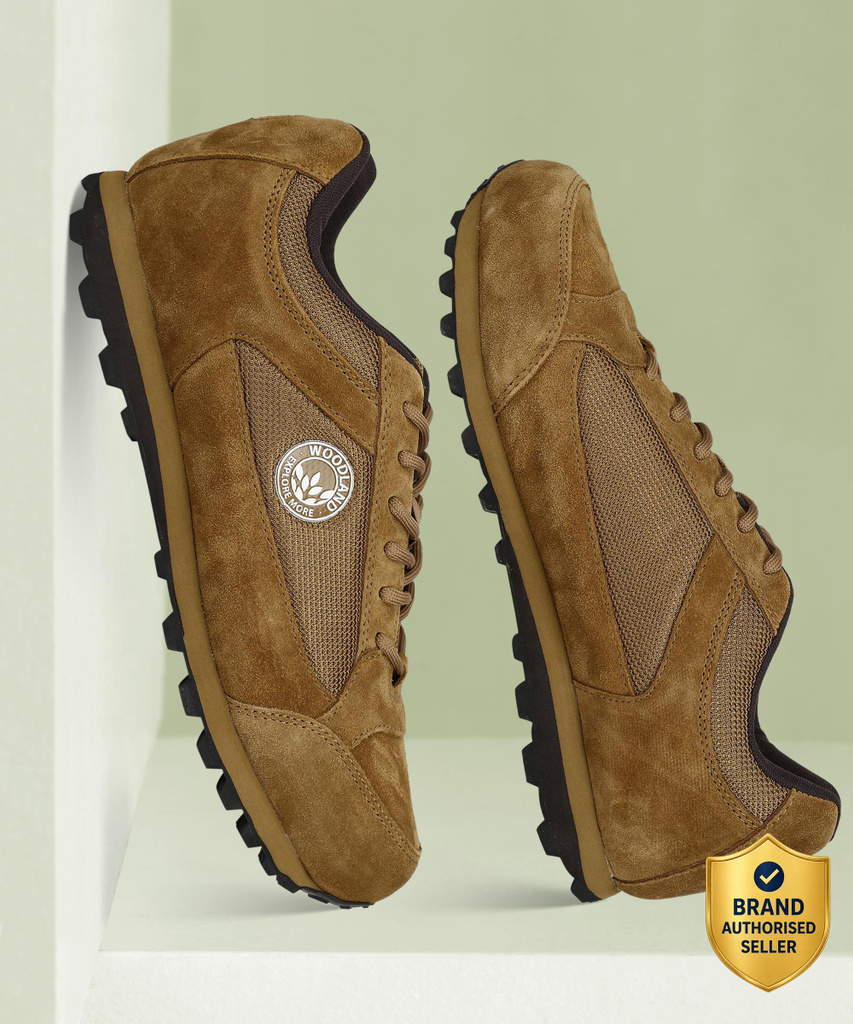 WOODLAND Lace Up Lightweight Breathable Comfortable Daily Use Casuals For Men