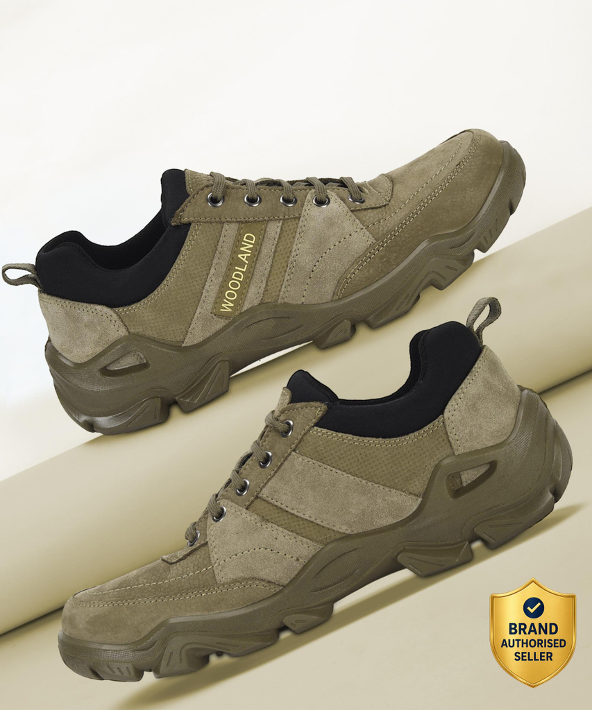 WOODLAND Lace Up Lightweight Breathable Comfortable Daily Use Casuals For Men