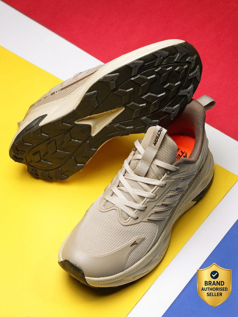 action N-2204 Comfortable Breathable Lightweight Trendy Sports Lace Ups Running Shoes Running Shoes For Men