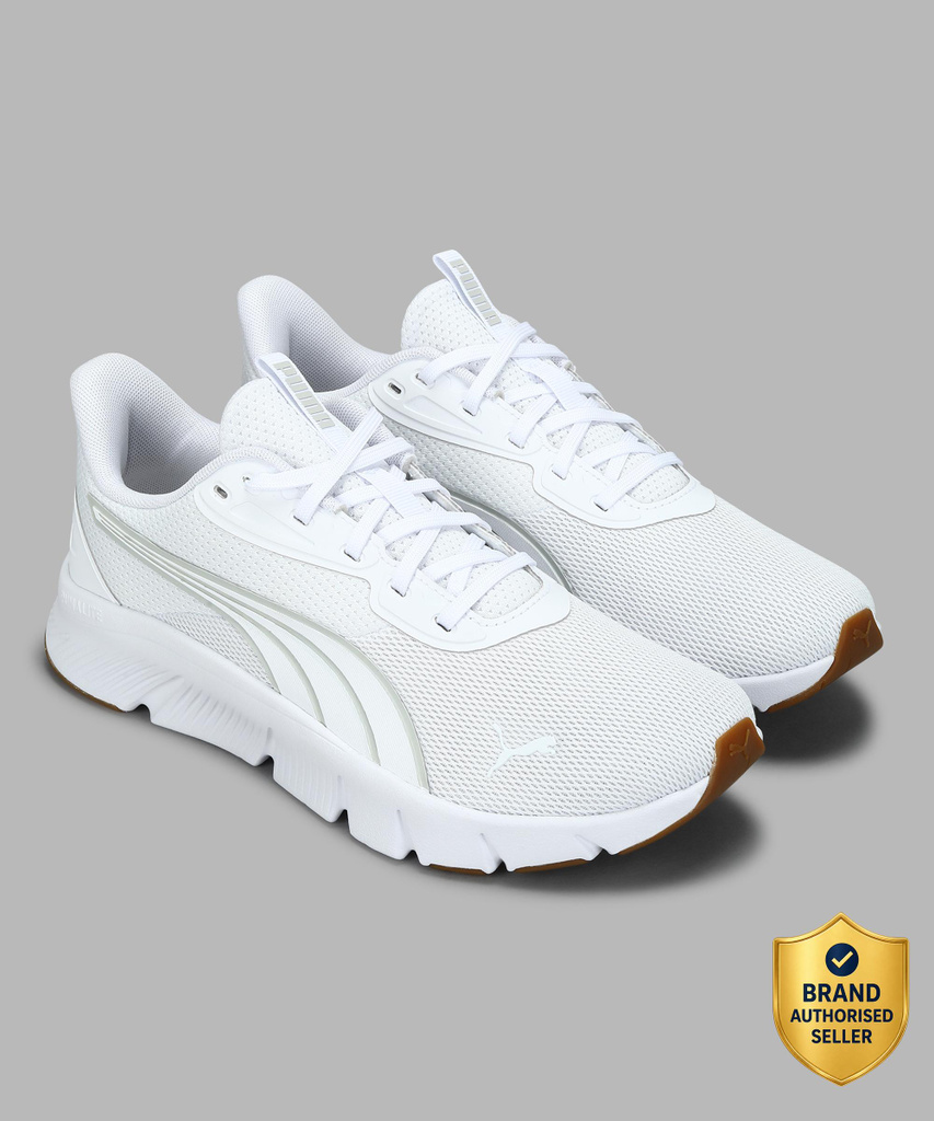 FlexFocus Lite Modern Running Shoes For Men (White , 9)