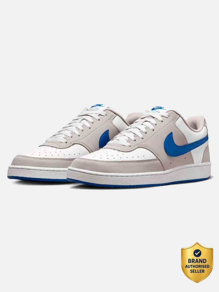 COURT VISION LO P NBK Basketball Shoes For Men (White , 7)