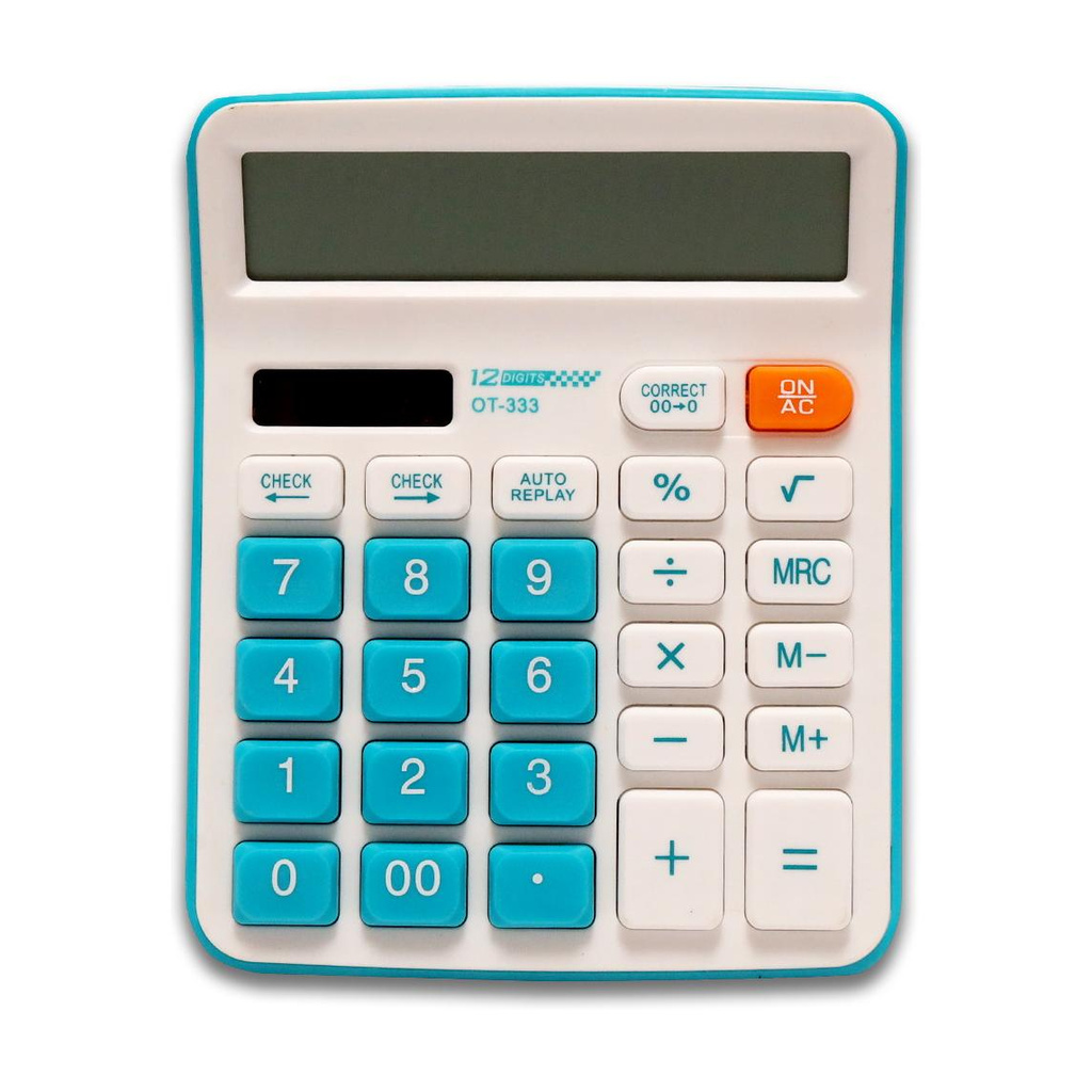 Villy 12 Digit Check & Correct Desktop Calculator Basic  Calculator