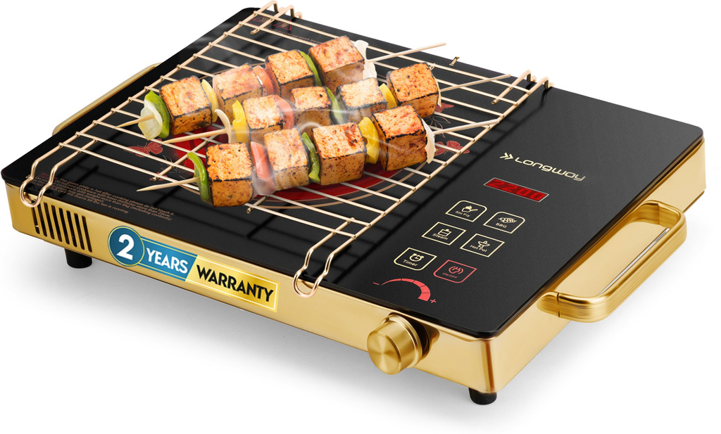 Longway 2200 W Induction Cooktop Touch Panel, Push Button