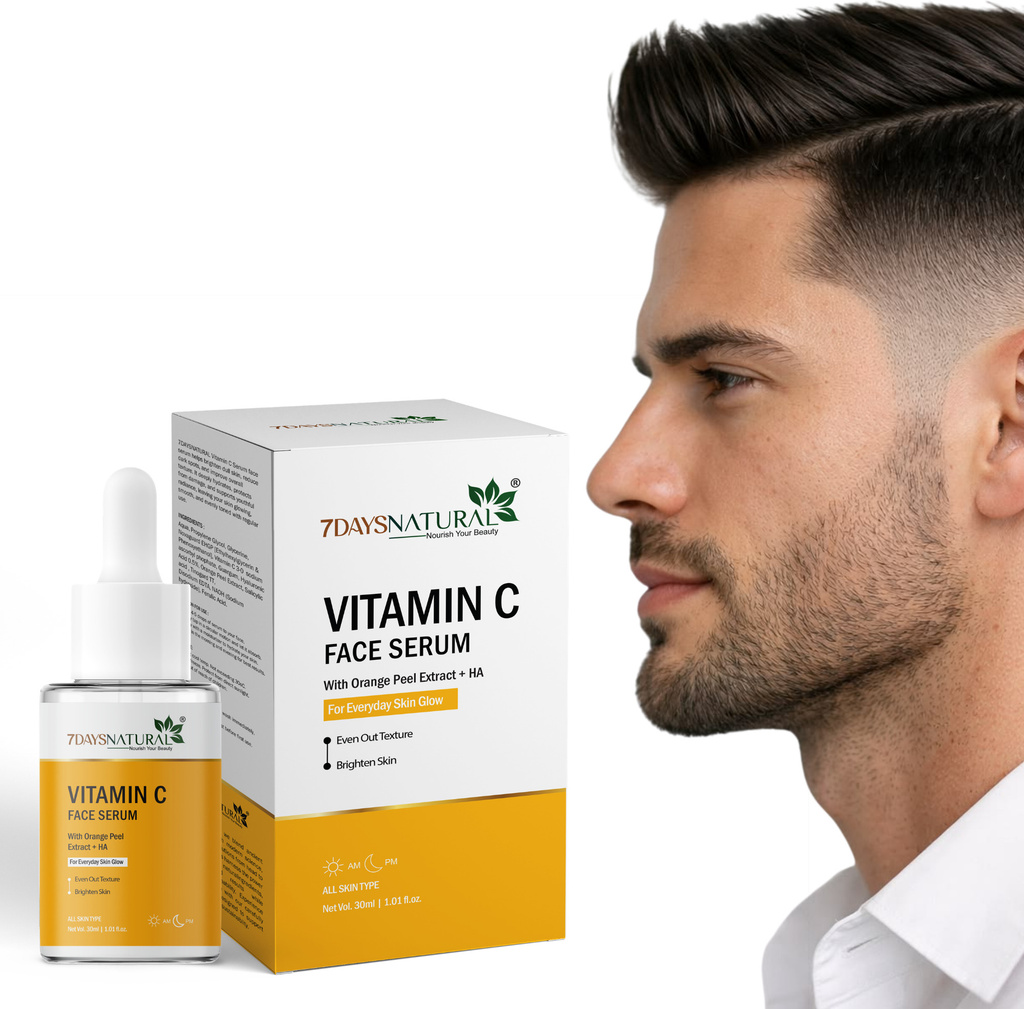 7days natural vitamin c face serum skin brightening reduce dark spot pigmentation blemishes removal
