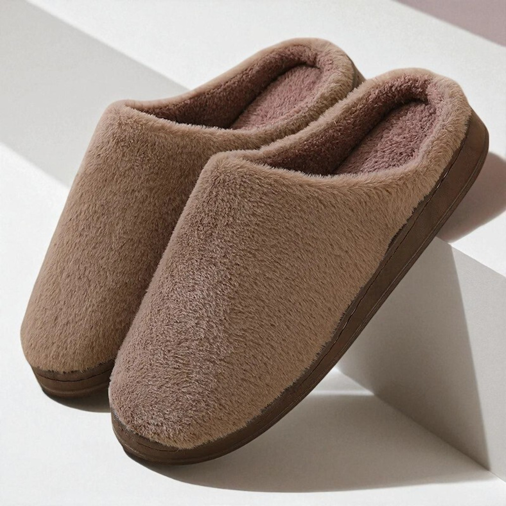 Women Flip Flops (Brown , 7)