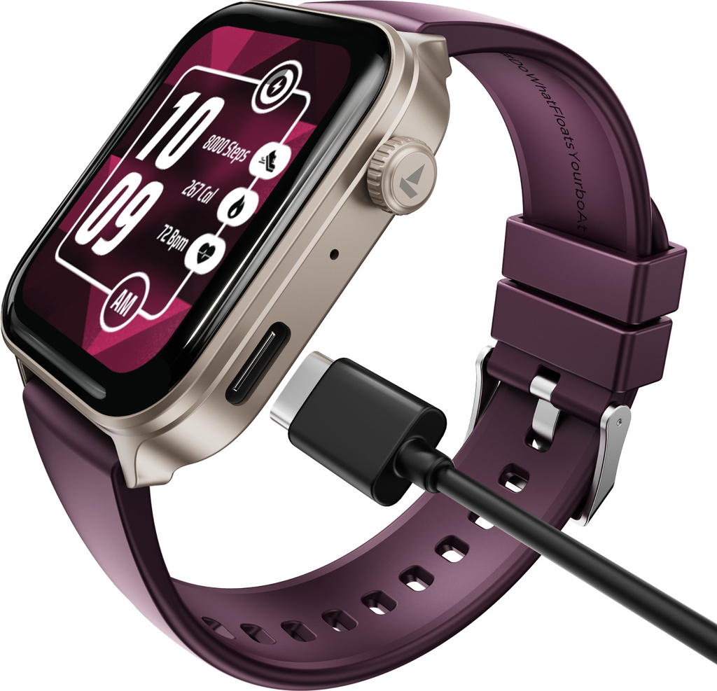 boAt Storm Call 4 Smartwatch, Type-C Charge, HD Display,Functional Crown, BT Calling Smartwatch