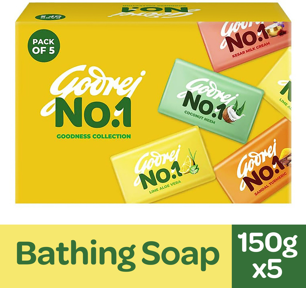 Godrej No.1 Goodness Collection Bath Soap