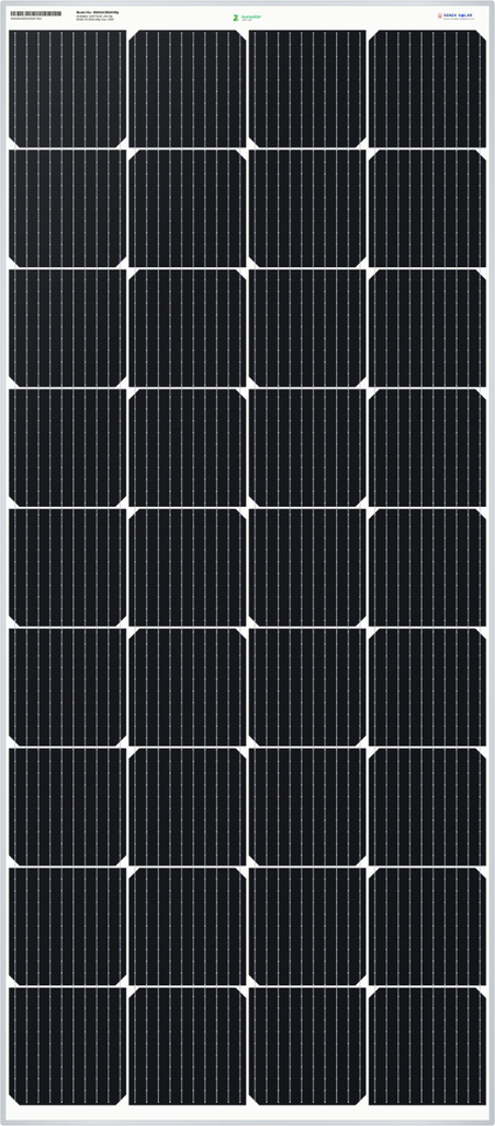 200 Watt 12 Volt Mono PERC Solar Panel (Pack of 1)