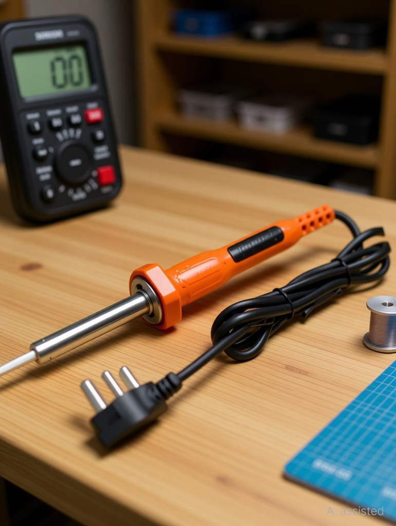 Siron SR60 Heavy Duty soldering Iron 60W With removable bit , Solder wire 60 W Simple