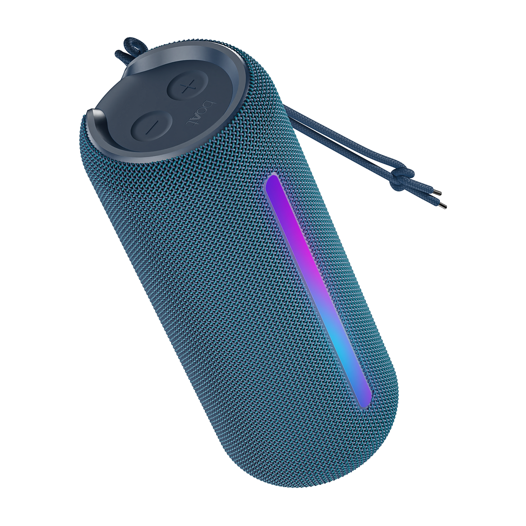 boAt Stone SpinX Pro with 8 HRS Playtime,RGB LEDs, TWS Mode, Sound 20 W Bluetooth Speaker (Tropical Blue, Stereo Channel)