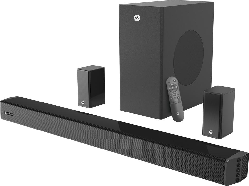 MOTOROLA AmphisoundX Vibe Dolby Atmos 600 W Bluetooth Soundbar