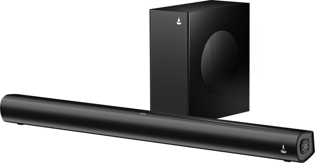 boAt Aavante 2.1 1550 Plus 160 W Bluetooth Soundbar (Premium Black, 2.1 Channel)