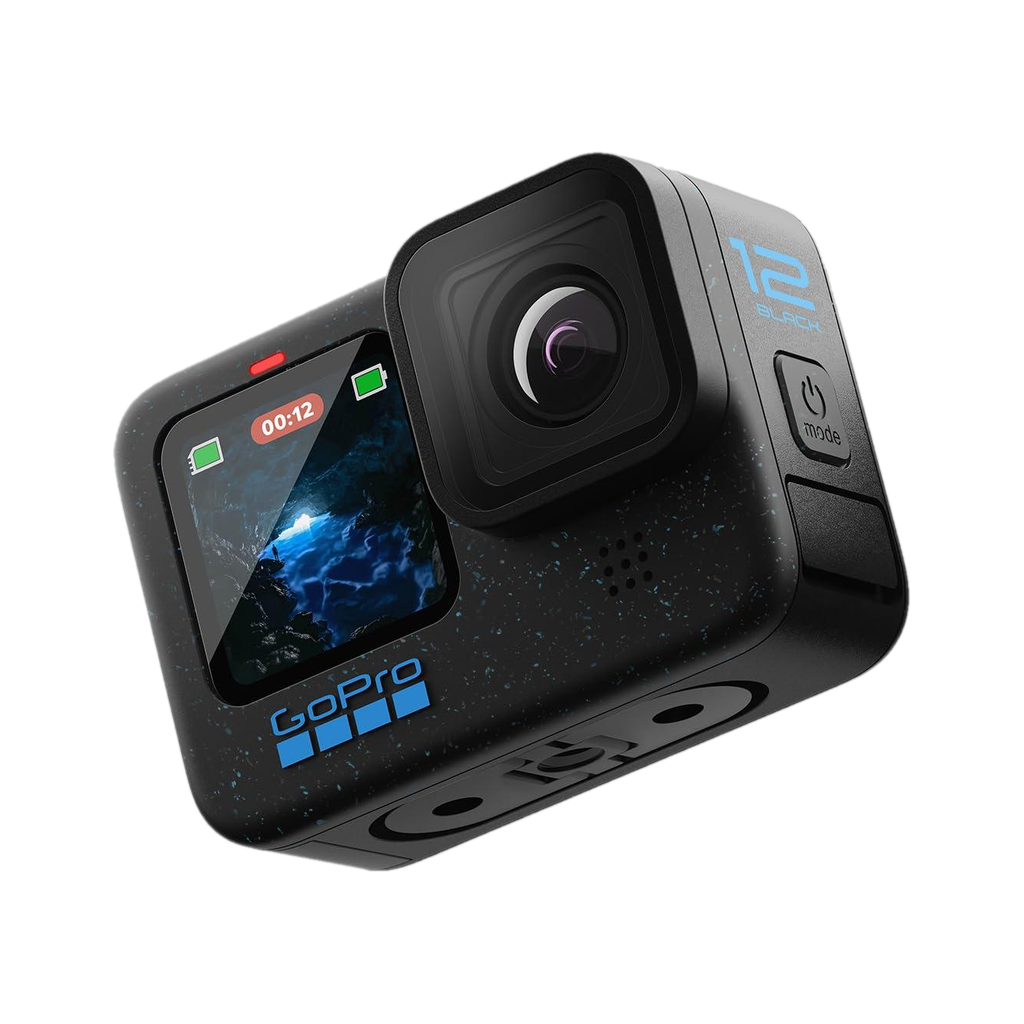 GoPro HERO12 DualLCDScreens 5.3K60 UltraHDVideo HyperSmooth 6.0withAutoBoostWaterproof Sports and Action Camera