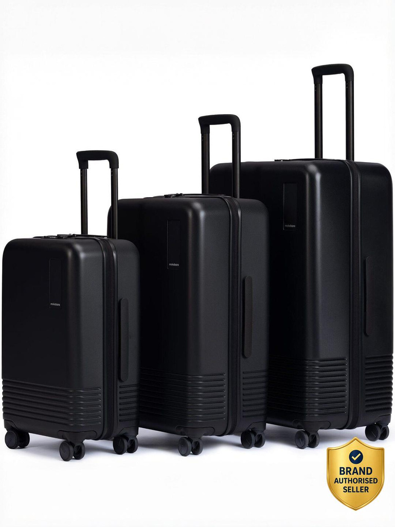 Mokobara The Set of 3 Luggage (Small 57.8cm | Medium 68.5 | Large 79cm ) Cabin & Check-in Set 8 Wheels - 31 inch