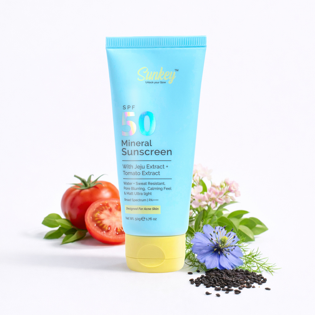 sunkey sunscreen spf 50 pa mineral jeju tomato extract
