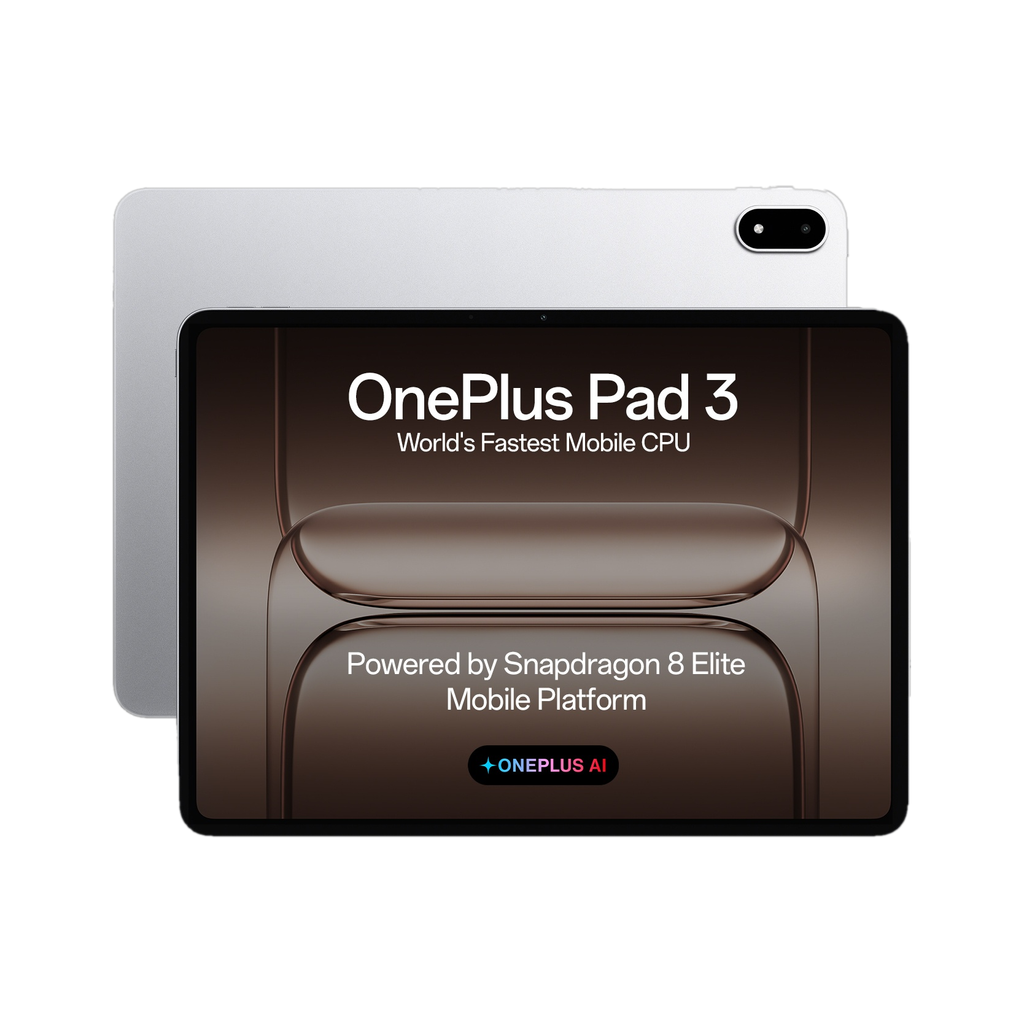 OnePlus Pad 3 12 GB RAM 256 GB ROM 13.2 inch with Wi-Fi Only Qualcomm Snapdragon 8 Elite Mobile Platform Tablet (Frosted Silver)