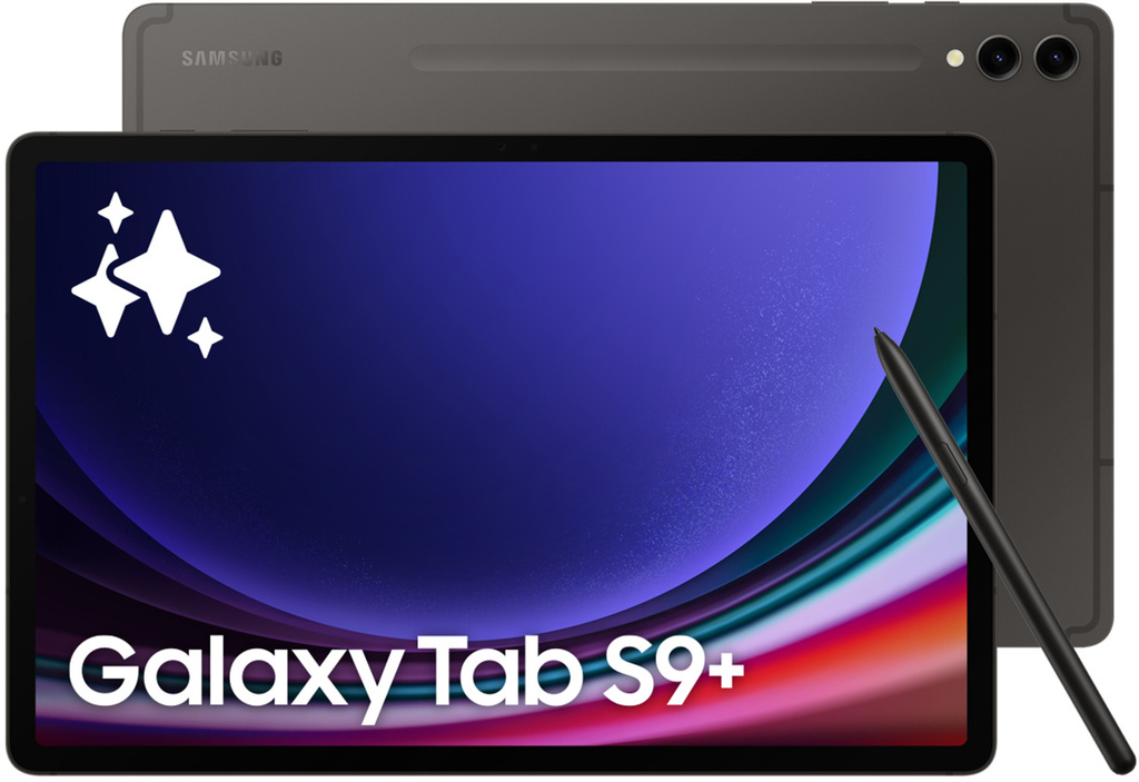 Samsung Galaxy Tab S9+ 12 GB RAM 256 GB ROM 12.4 Inch with Wi-Fi Only Gaming Qualcomm Snapdragon 8 Gen 2 Tablet (Graphite)