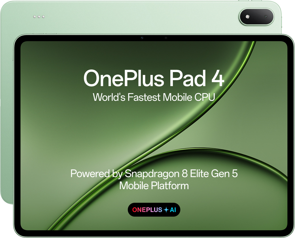 OnePlus Pad 4 12 GB RAM 512 GB ROM 13.2 inch with Wi-Fi Only Snapdragon 8 Elite Gen 5 Tablet (Sage Mist)