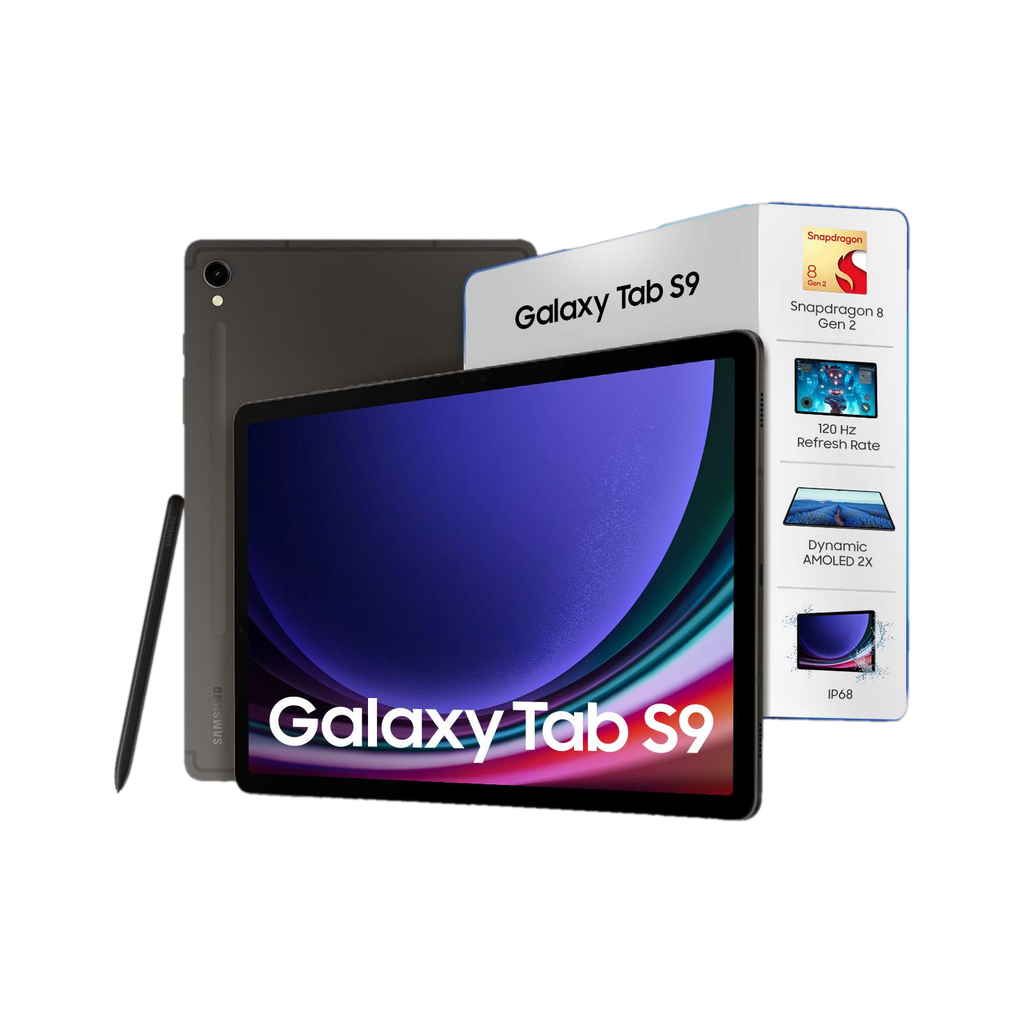 samsung galaxy tab s9 8 gb ram 128 rom 11 0 inch wi fi only qualcomm snapdragon gen 2 tablet graphite