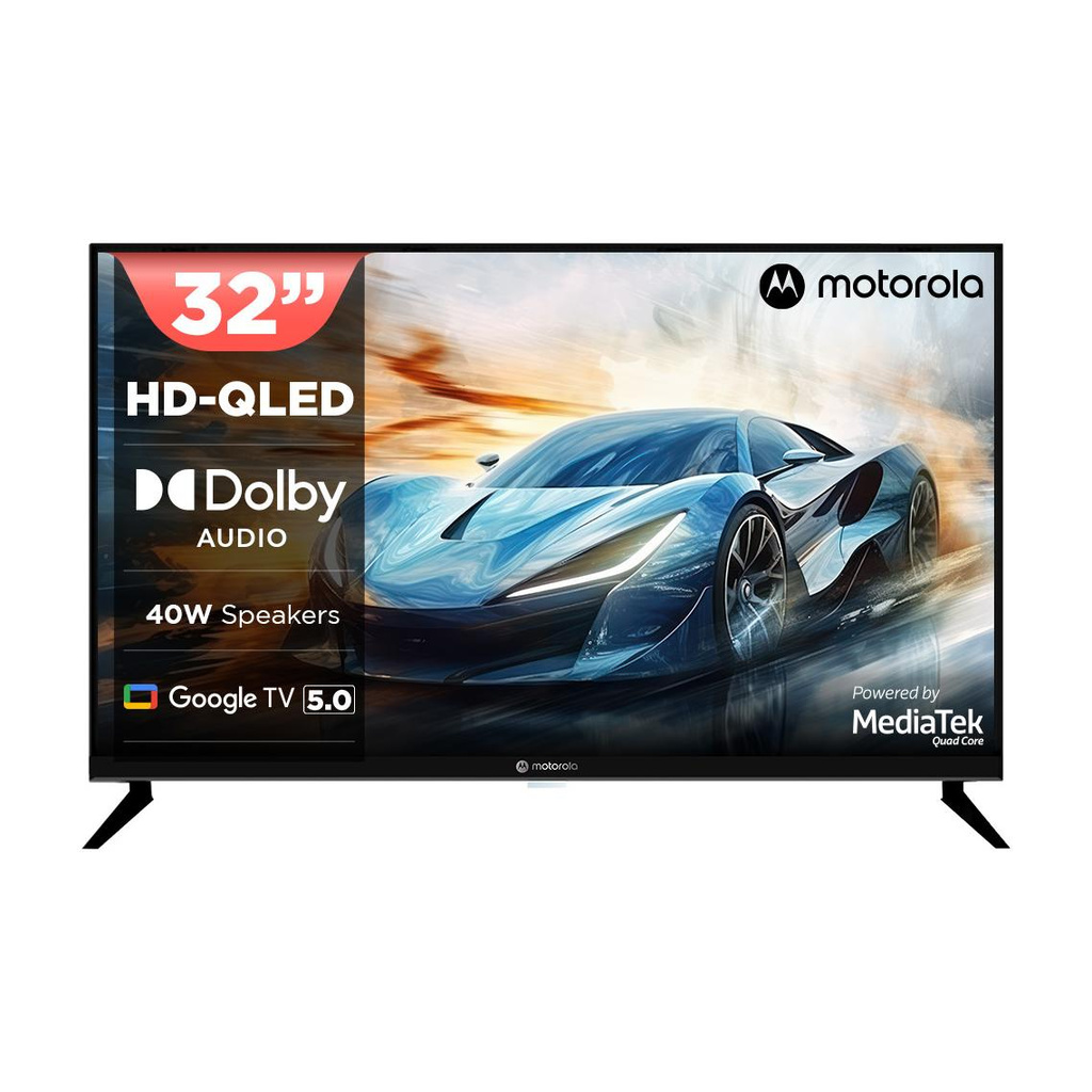 80 cm (32 inch) QLED HD Ready Smart Google TV 2026 Edition (32HDGQMGSAQ)