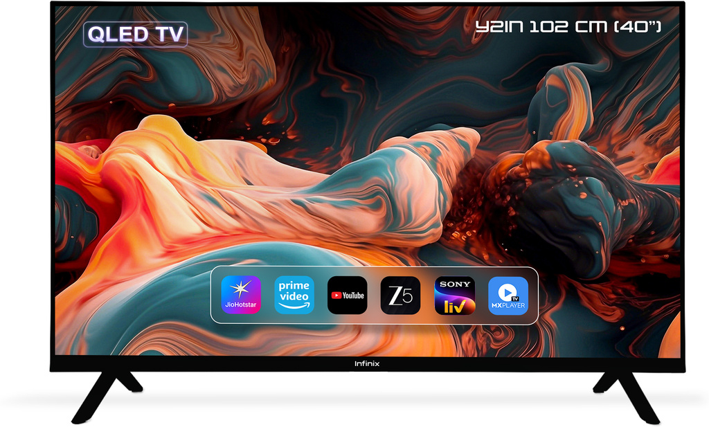 Infinix 40Y2IN 102 cm (40 inch) QLED Full HD Smart Coolita TV 2026 Edition