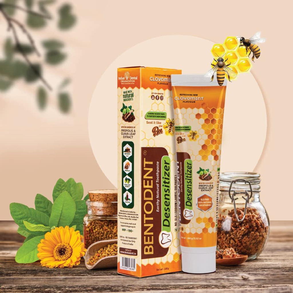 bentodent Earthy Natural Sensitivity Relief Toothpaste