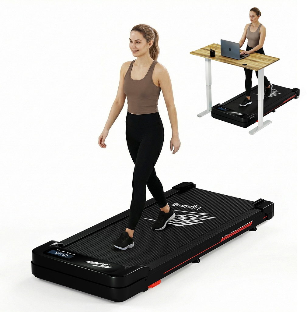 Walking Pad Treadmill | 3 HP Motor | 2-Level Manual Incline | LED Display Treadmill
