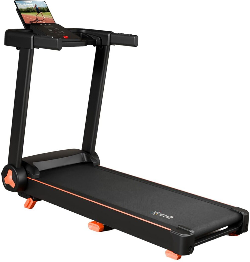 FITKIT by Cult PowerRunPlus BLDC 5HP & 120kg Weight Capacity | Home Gym Equipment Treadmill (Max Weight:120 kg)