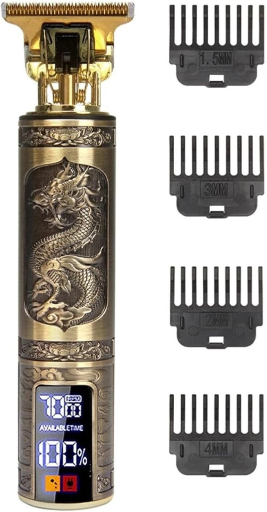Misuhrobir Beard Hair Trimmer For Men Fully Waterproof Trimmer 180 min  Runtime 5 Length Settings
