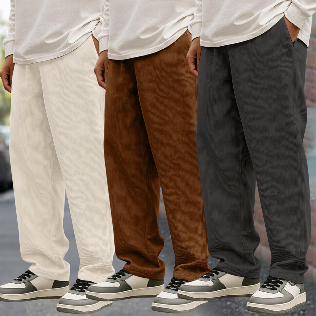METRONAUT Relaxed Men Multicolor Trousers