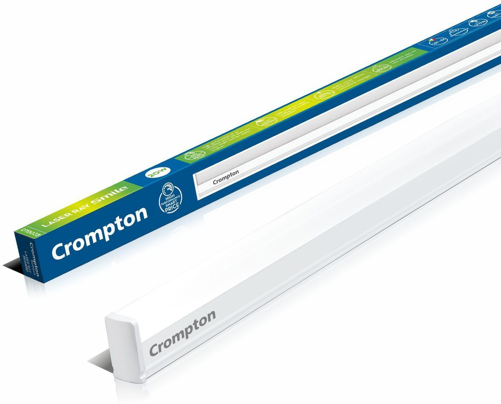 crompton laser ray smile 20w 20 w 121 cm tube light